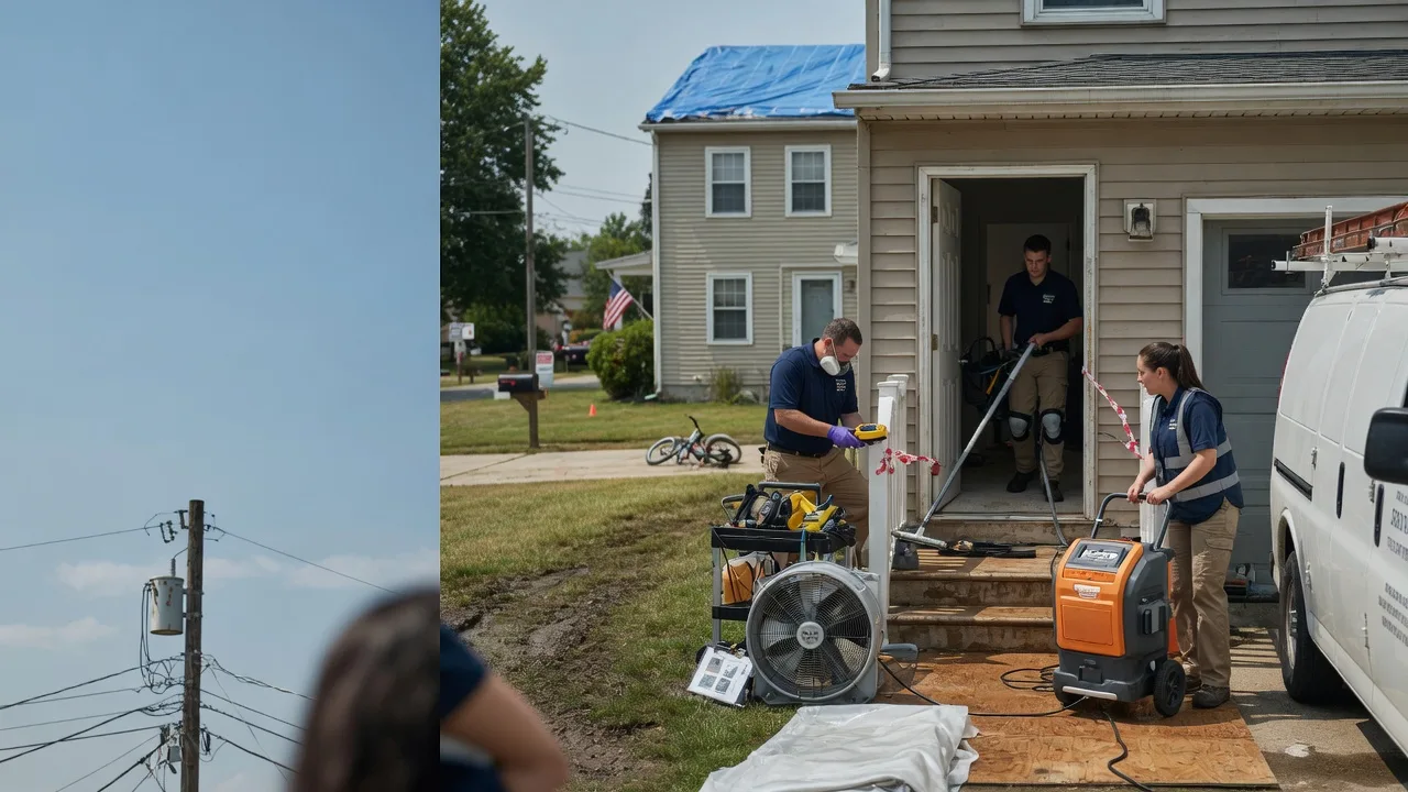 Water Damage Repair in Fairview, WY near me